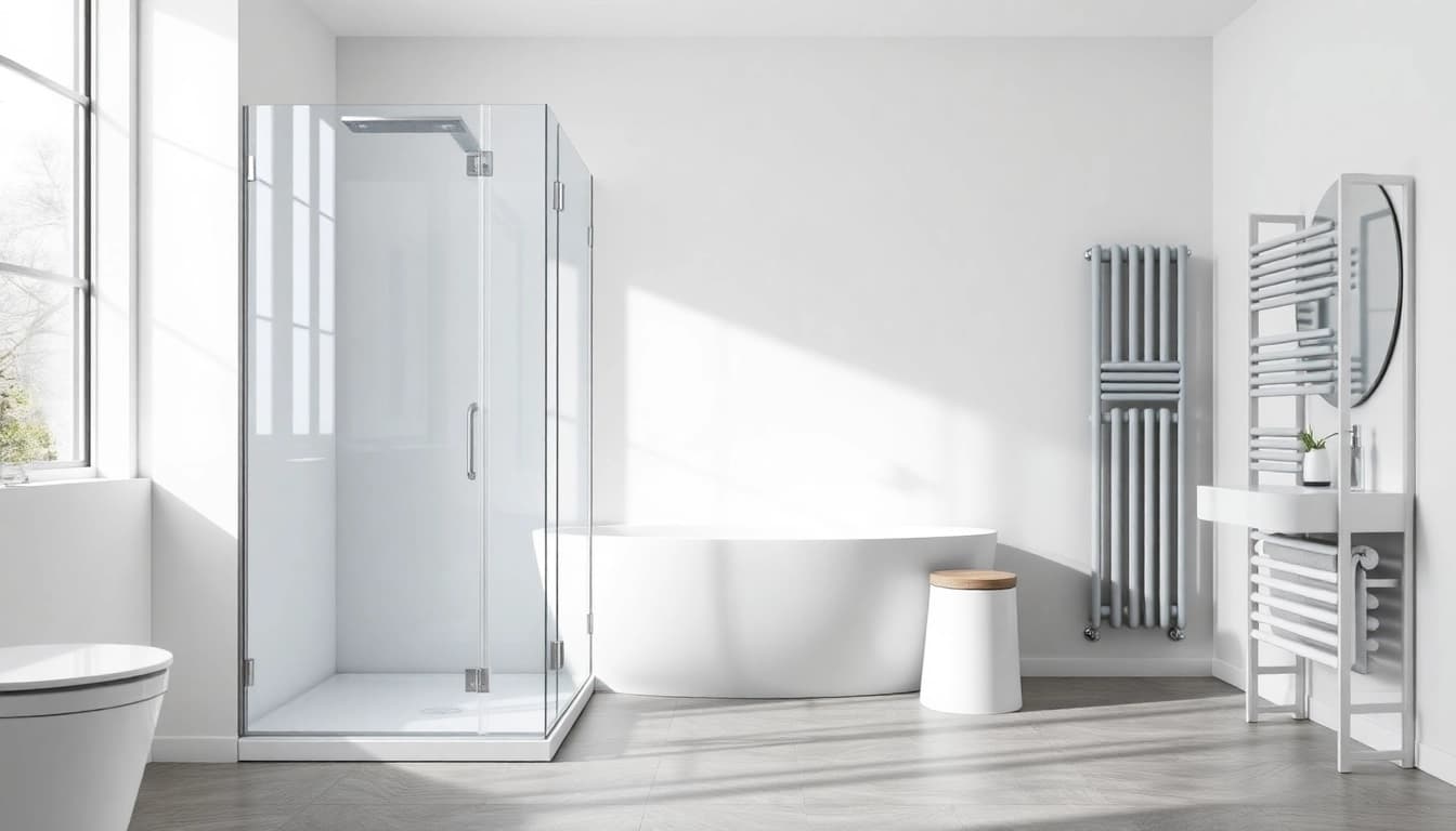 Gestalte dein Badezimmer mit hochwertigen Produkten von sonni sanitär GmbH und eleganten Designer-Radiatoren.