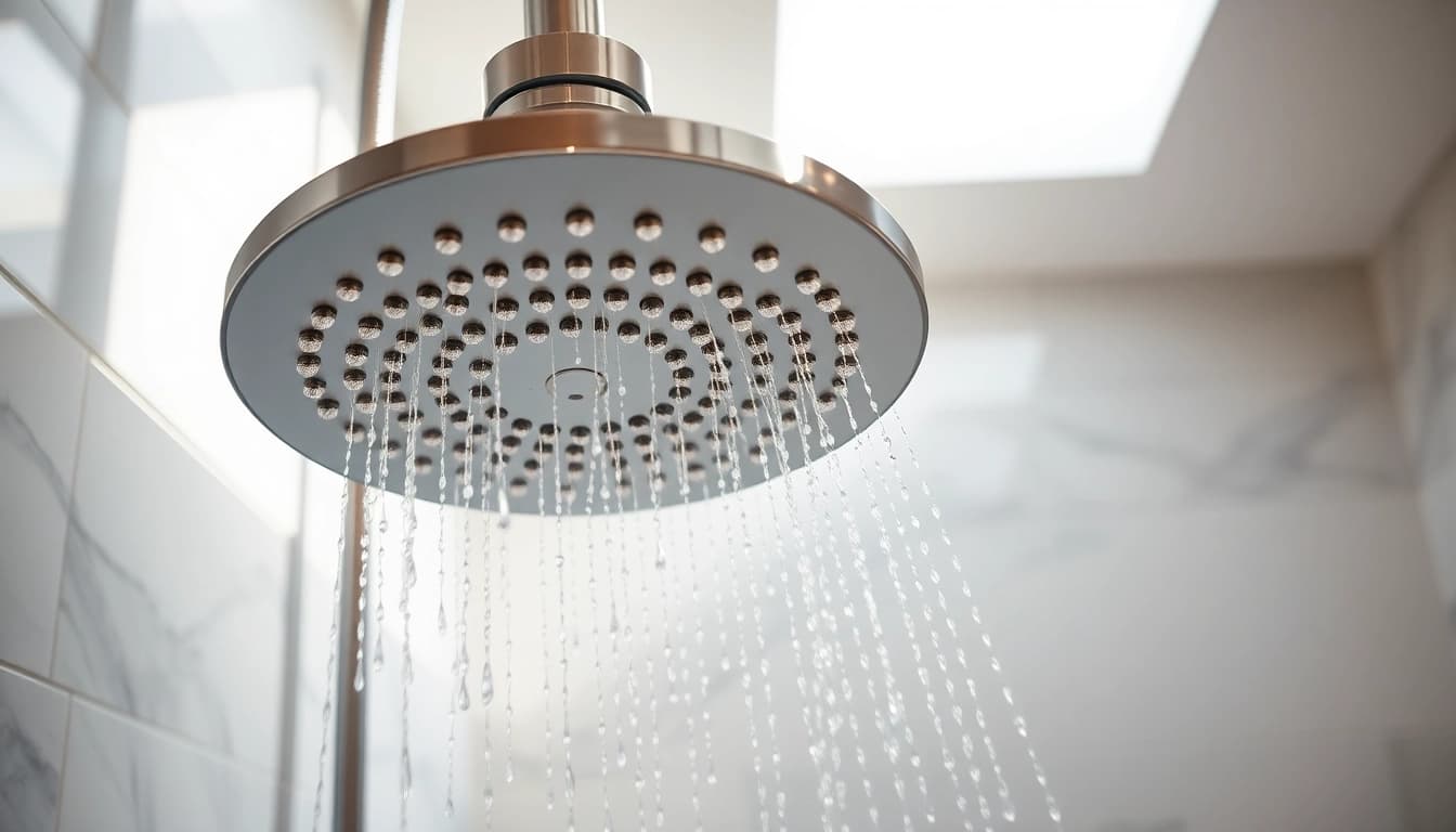 Transform your bathroom with a luxurious shower uk that features a modern rainfall design.