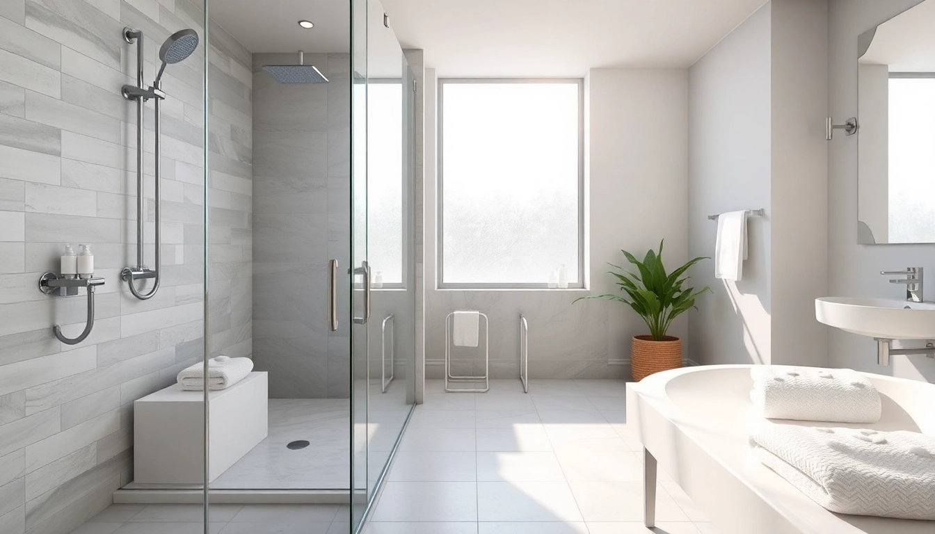 Experience luxurious elegance with elegant showers Australia showcased in a beautifully designed bathroom.