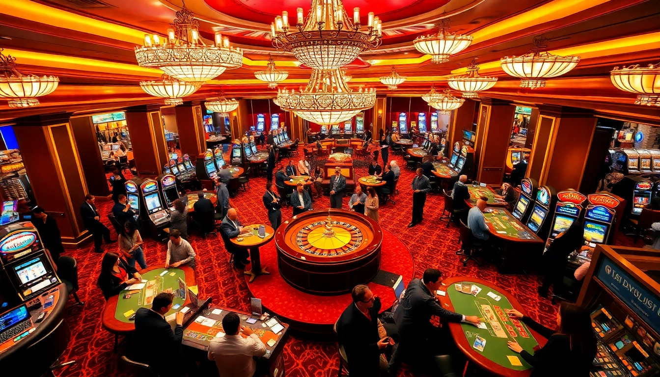 Experience thrilling gambling moments at zonafilm with lively casino tables and vibrant games.