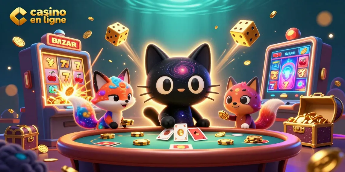 Jouer au casino en ligne avec des personnages captivants dans un univers galactique dynamique.