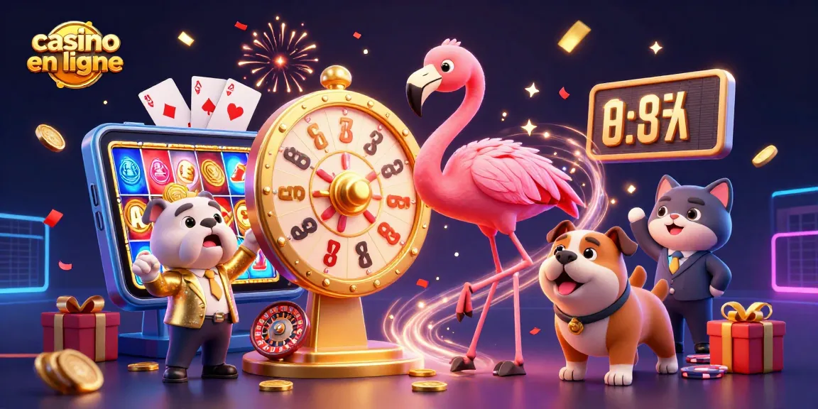 Jouer sur un casino en ligne avec un hôte flamboyant et des jeux dynamiques.