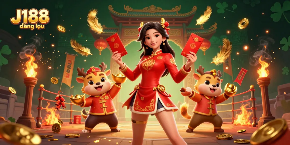 Engage in thrilling gameplay at J188 đăng nhập, where vibrant festival elements and fortune surround you.