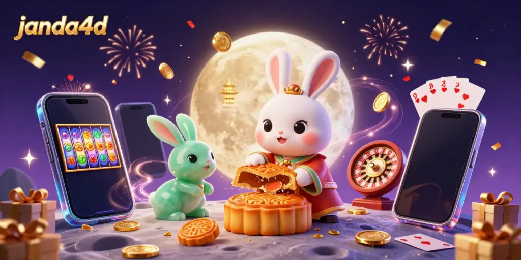JANDA4D membawa permainan menyenangkan dengan ilustrasi 3D yang kaya detail dan nuansa kasino.