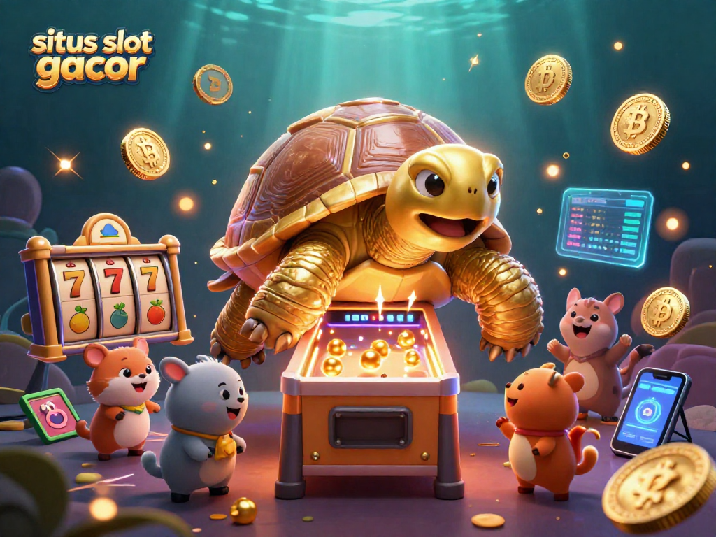 Experience exhilarating fun with the situs slot gacor as animated characters explore vibrant slot themes.