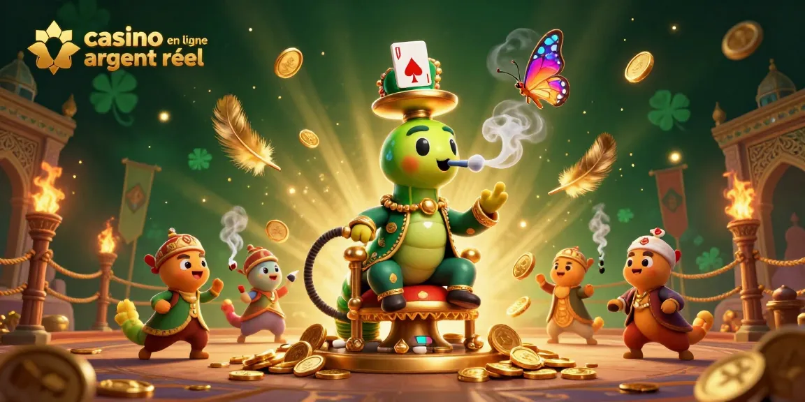 Visualisez l'univers immersif de casino en ligne argent réel avec une scène de jeu captivante.