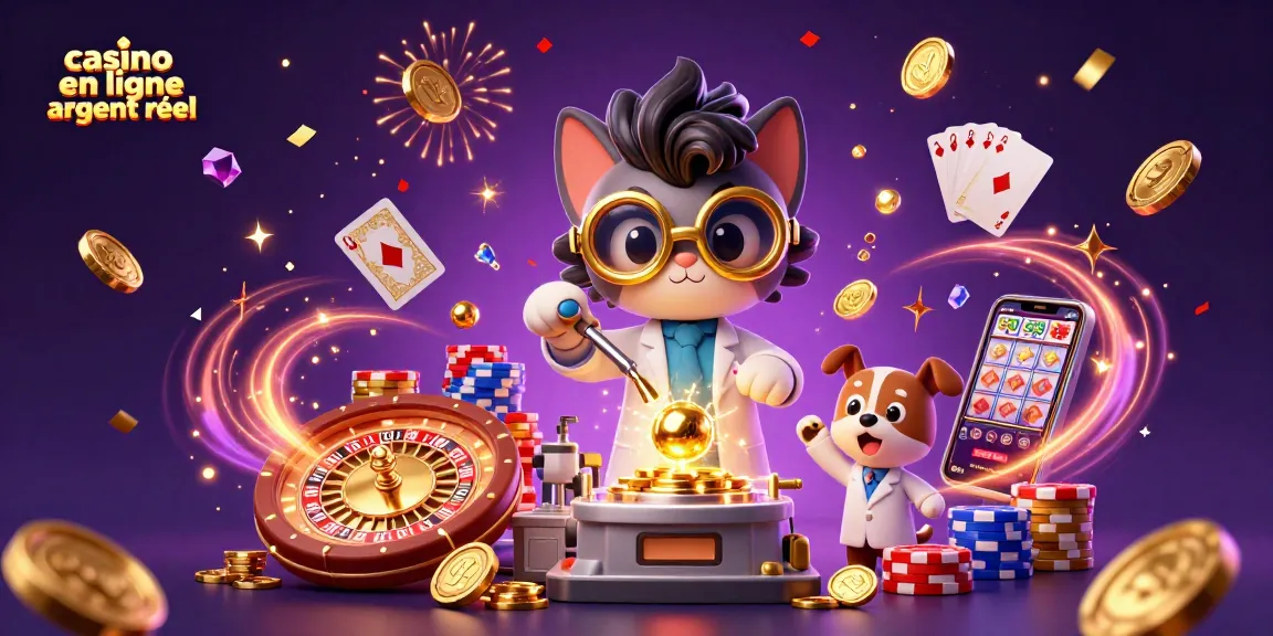 Jouer au casino en ligne argent réel avec des personnages animés et des éléments de jeu captivants.