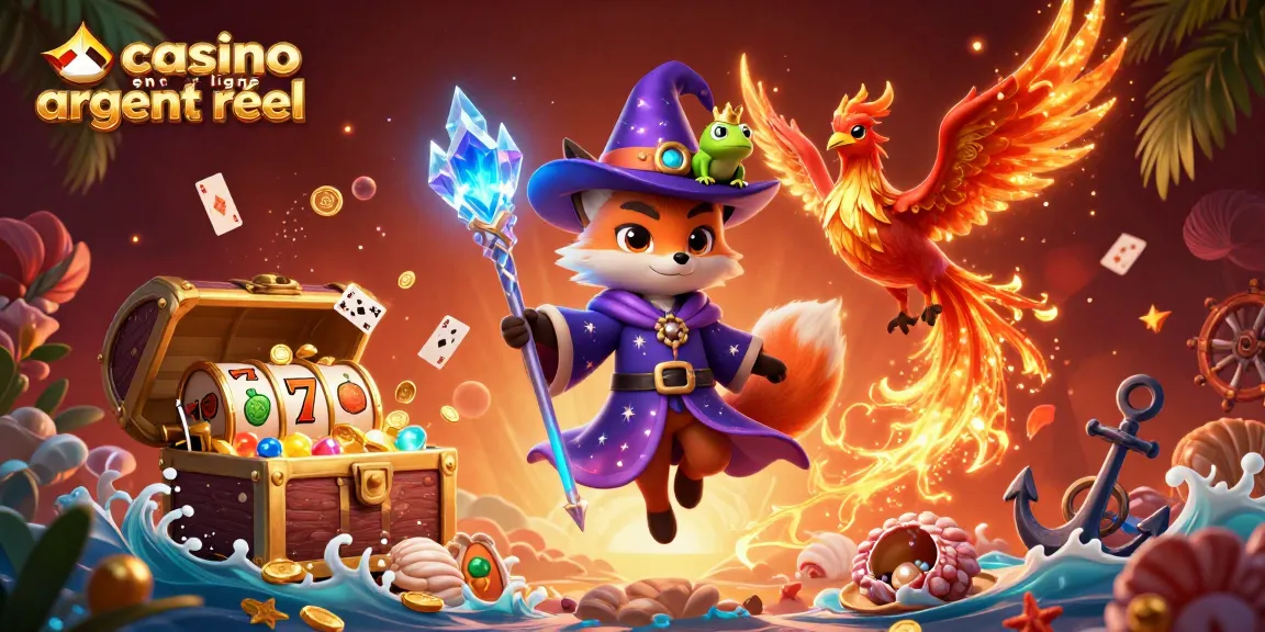 Jouez au casino en ligne argent réel avec un mage occidental et un phénix enchanté.