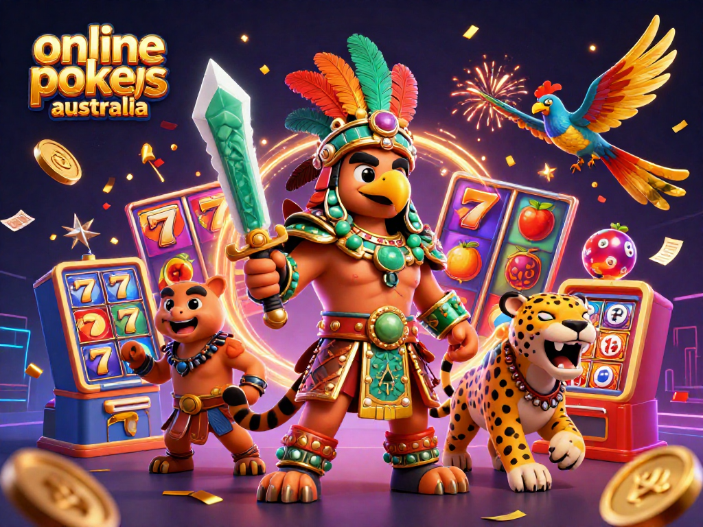Play exciting online pokies Australia with amazing payouts and colorful themes.
