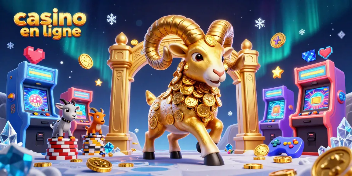 Visualisez un casino en ligne coloré captivant avec des personnages 3D et des machines à sous dynamiques.