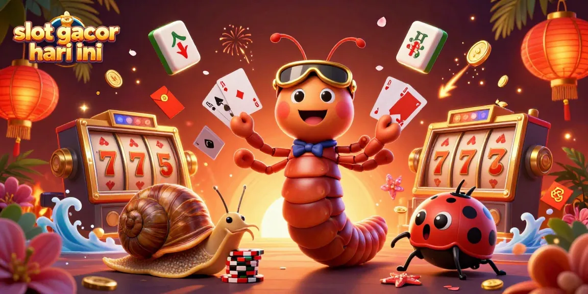 Experience thrilling slot gacor hari ini action with animated dealers and dynamic casino elements.