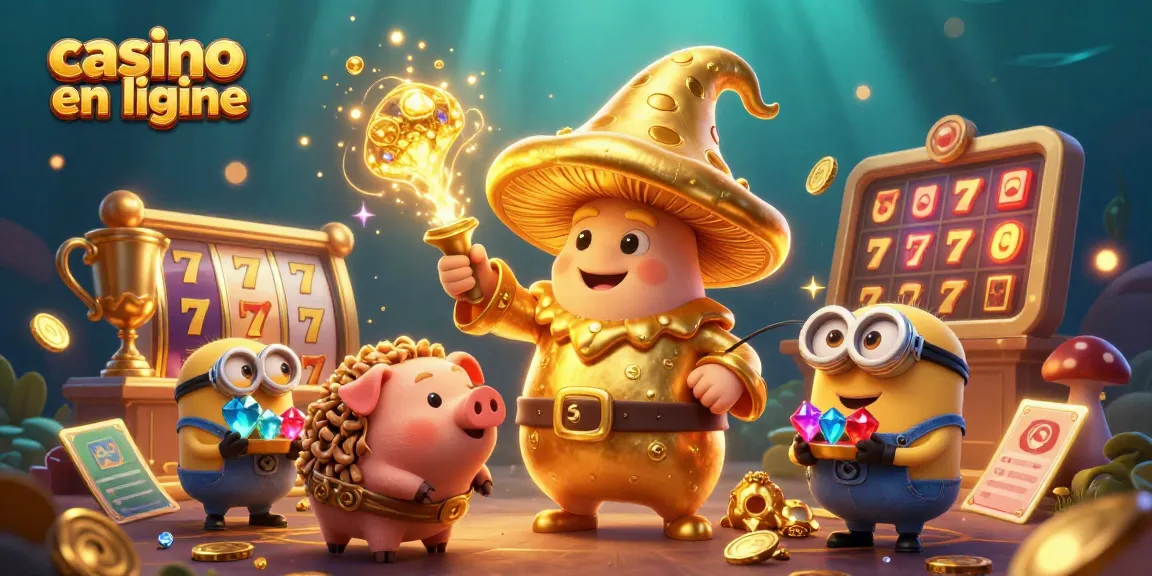 Jouez au casino en ligne avec des jackpots captivants et des personnages fantastiques