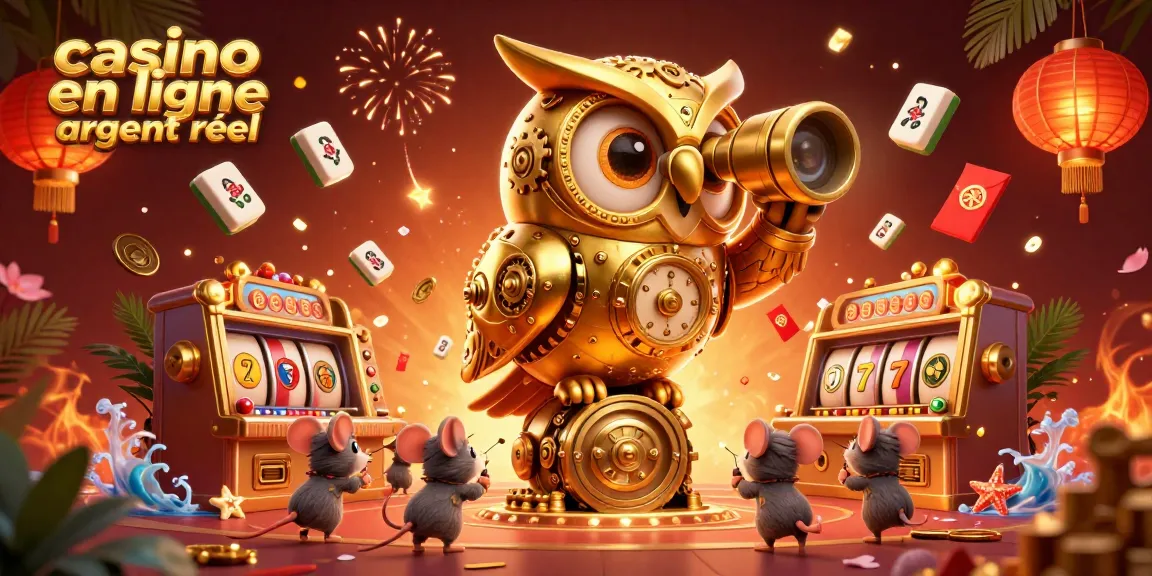 Élevez vos gains avec casino en ligne argent réel dans cette scène vivante d'une illustration 3D.