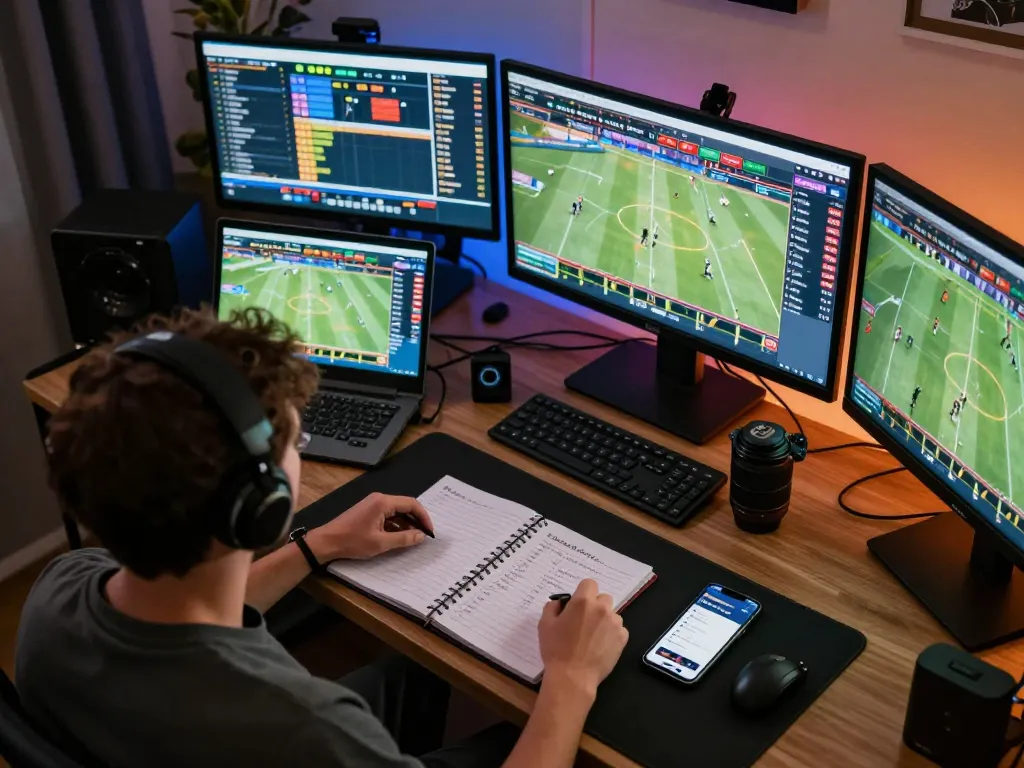 Placing strategic bets on Canada online casinos reddit during an exciting sports event at home.