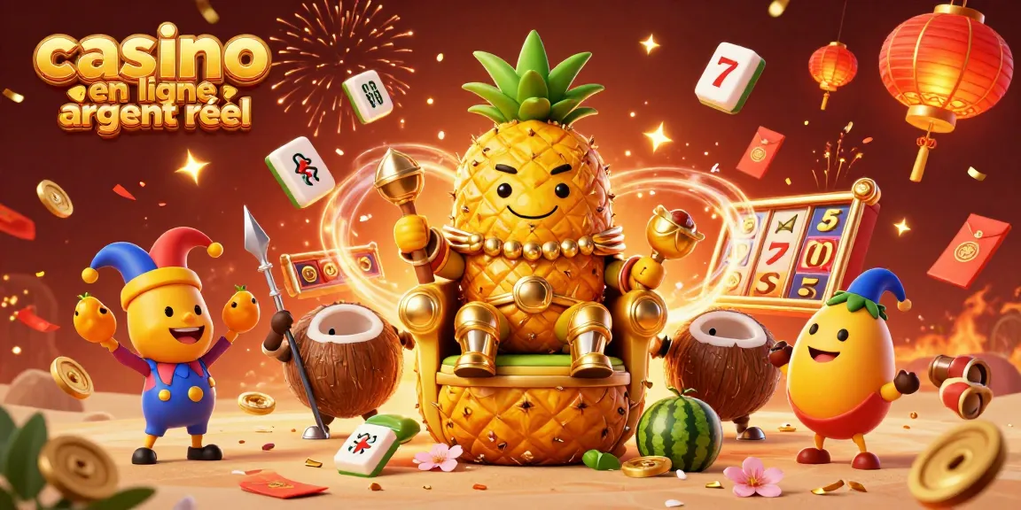 Jouez dans un casino en ligne argent réel avec des joyaux festifs et des personnages animés.