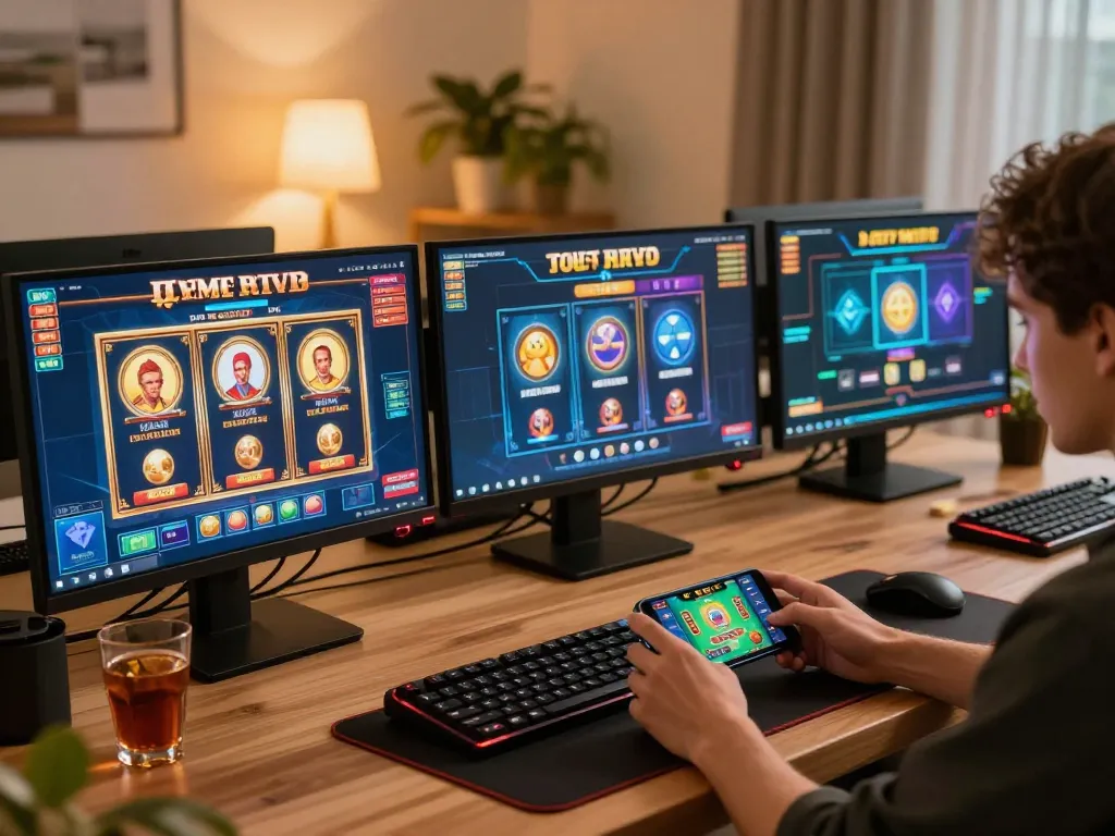 Playing slot online with multiple screens for an immersive gaming experience