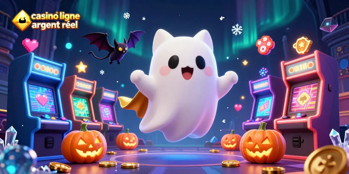Jouez au casino en ligne argent réel avec un chat fantôme et des éléments de jeu dynamique.