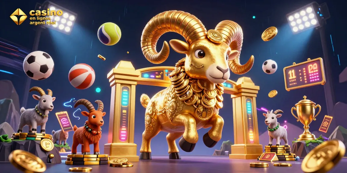 Découvrez un ram en or au casino en ligne argent réel, avec des éléments de pari en mouvement.