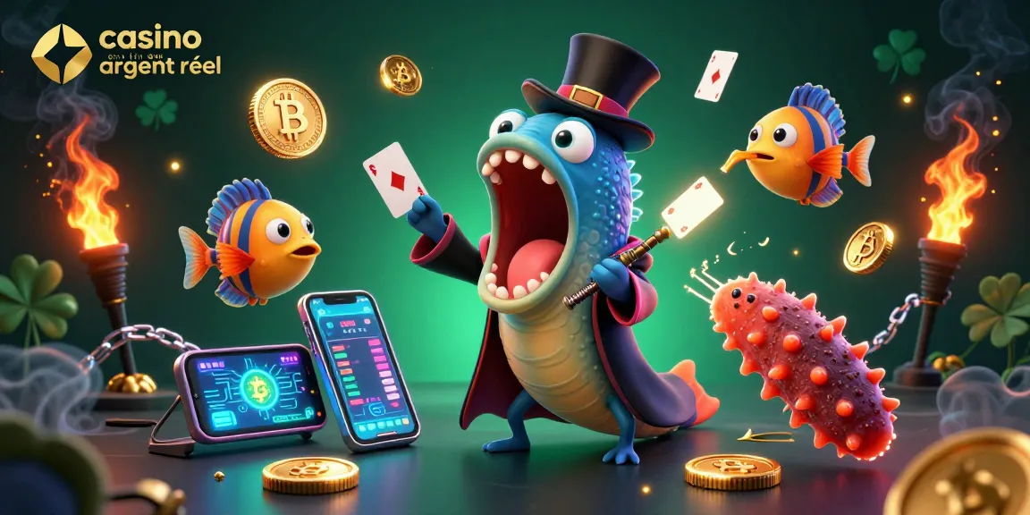 Le jeu passionnant au casino en ligne argent réel avec des poissons fantastiques et des séquences de magie