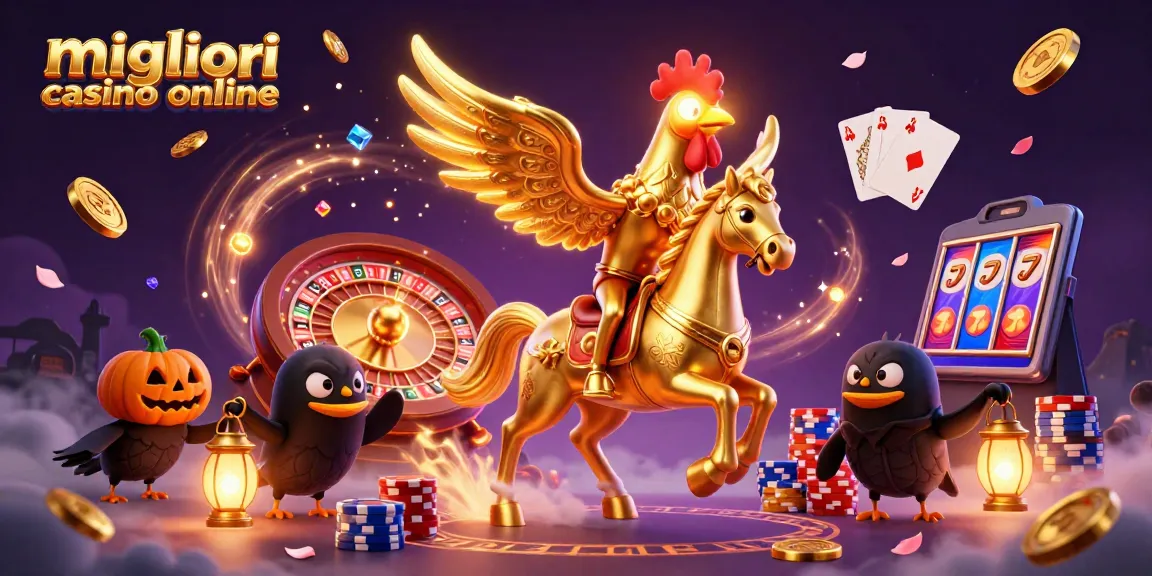Gioca ai migliori casino online con un'atmosfera magica e avventurosa, circondato da premi scintillanti.