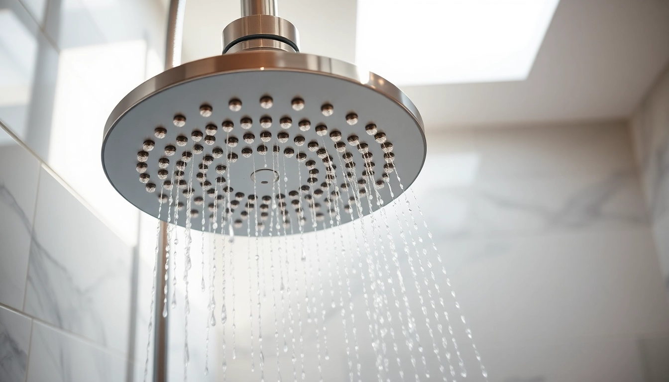 Transform your bathroom with a luxurious shower uk that features a modern rainfall design.