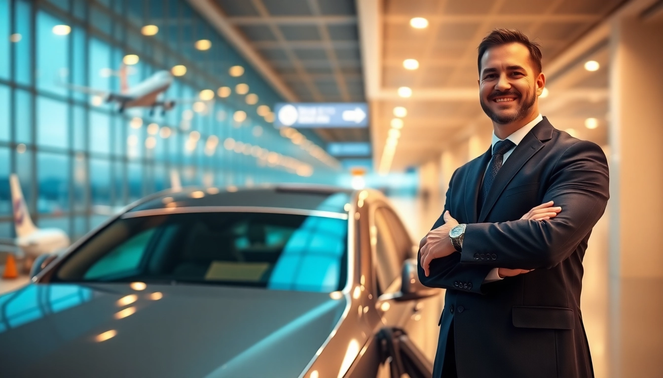 Experience seamless Private Airport Transfers with a friendly chauffeur welcoming you at the terminal.