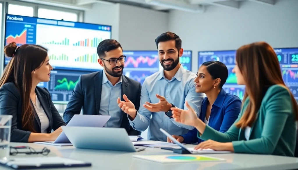 Boost online engagement with a professional team analyzing facebook smm panel strategies.