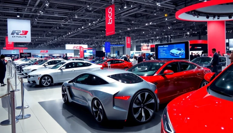 Engaging experience at the Auto Cars Show with vibrant vehicle displays and enthusiastic attendees.