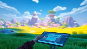 Empower your creations with the Freedom X game making platform interface.