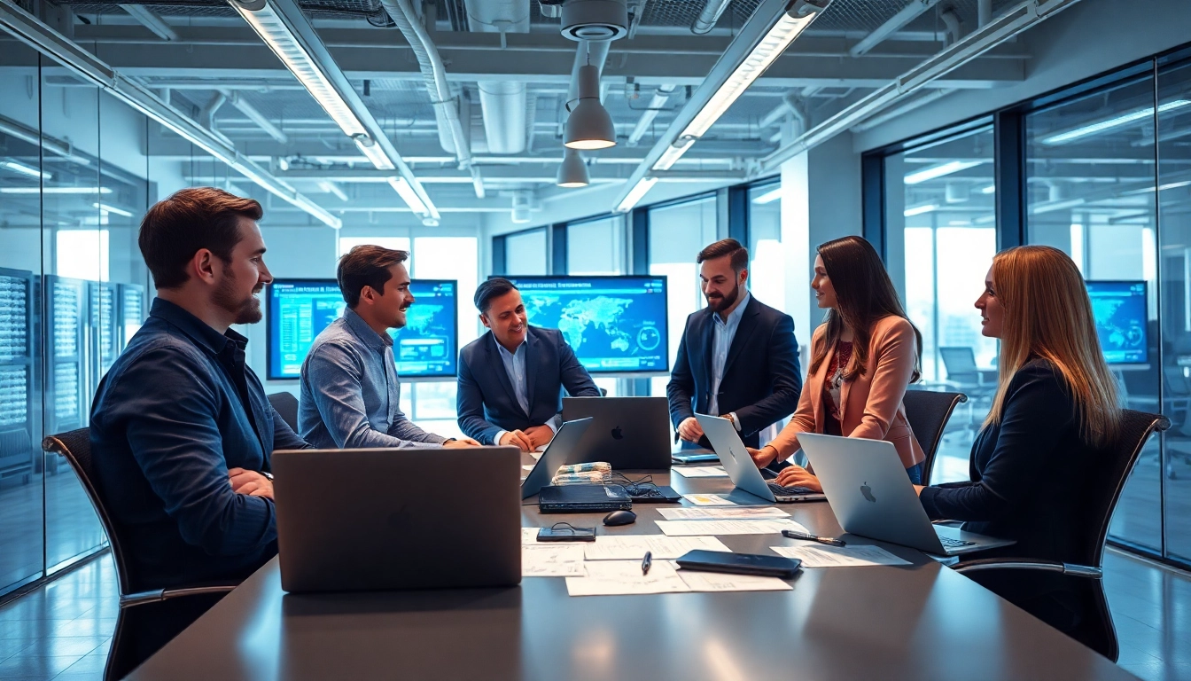 Enhance VMware Consulting services by showcasing professionals collaborating effectively.