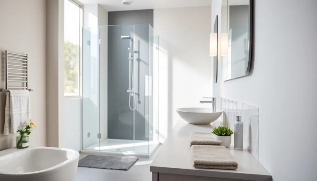 Hochwertige Badprodukte von sonni sanitär GmbH in modernem Badezimmer-Setting.