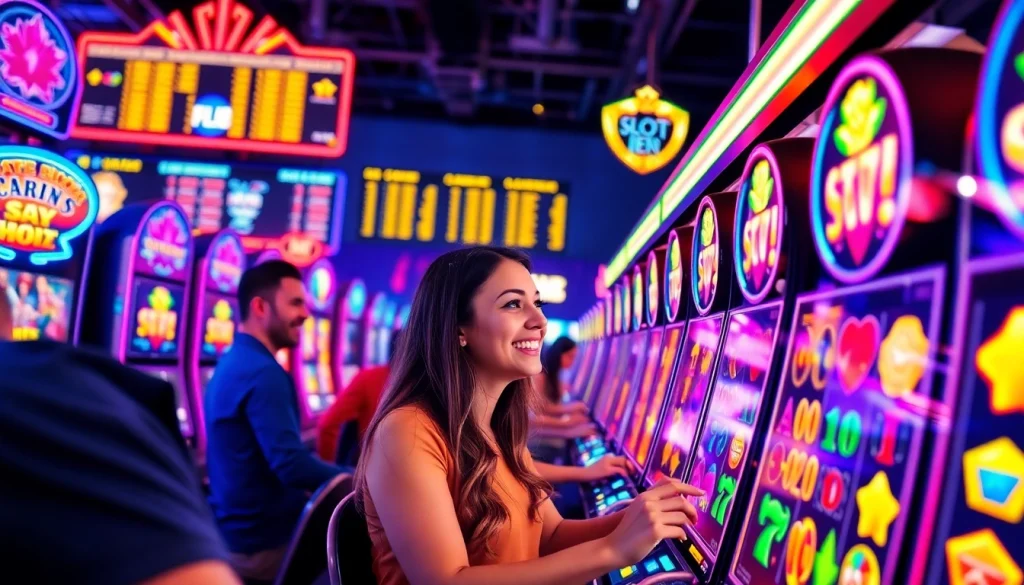 Rasakan keseruan walettoto melalui pemain yang menikmati permainan slot penuh warna