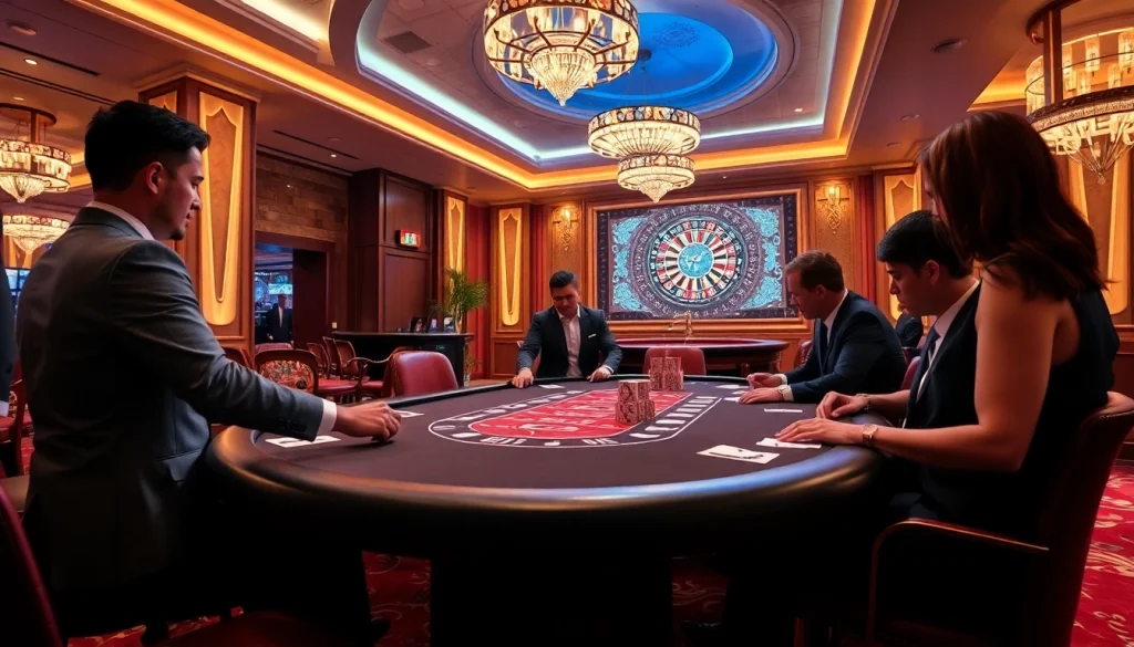 Experience high-stakes gaming atmosphere at https://thabet.vegas/ with thrilling poker and roulette.