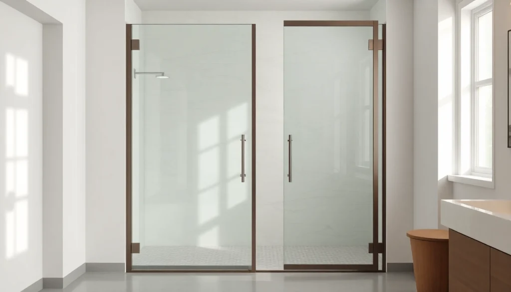 Transform your space with stylish glass shower doors that add elegance and modernity.