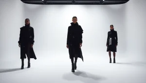Highlighting the rick owens mission statement through avant-garde fashion on the runway.