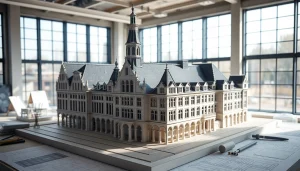 Architekturmodellbau Aachen – Detaillierte Architekturmodelle im modernen Studio.