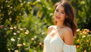 Stijlvolle linnen jurken voor dames in een zonnige buitenomgeving, perfect voor de zomer.