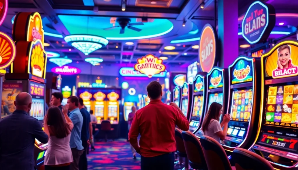 Menggunakan slot deposit 1k untuk bermain mesin slot yang menyenangkan di kasino.