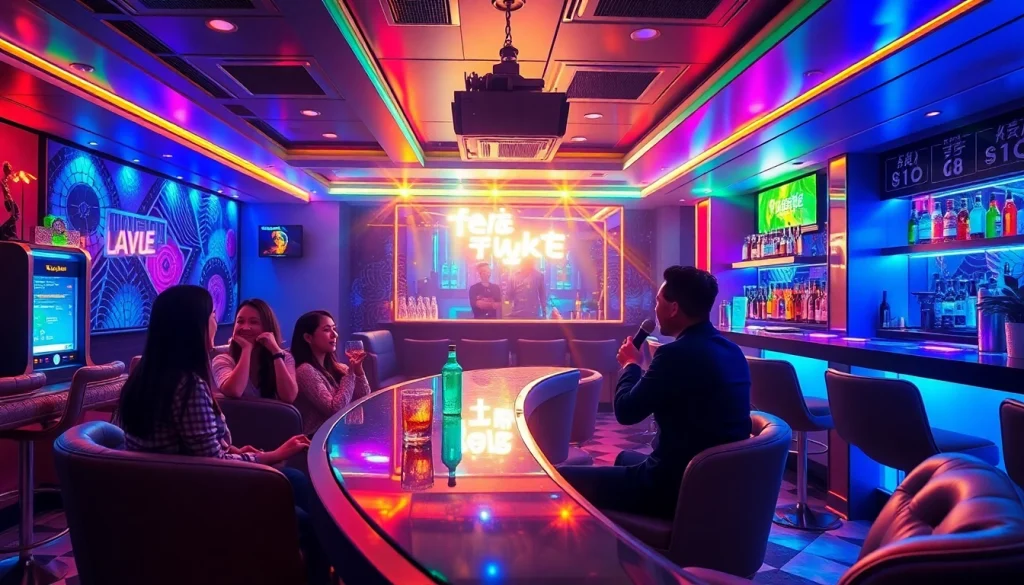 활기찬 노래방에서 친구들과 함께 즐기는 제주도유흥 장면을 경험해 보세요.