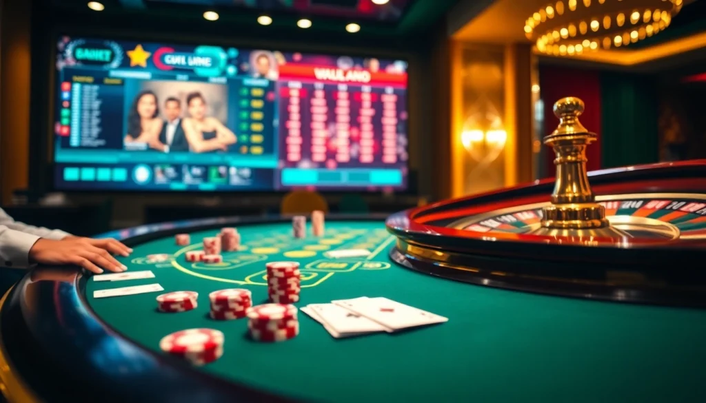 Un gameplay passionnant dans un casino en ligne fiable avec des tables vibrantes et des joueurs professionnels.