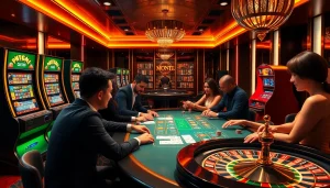 Vivez l'excitation d'un casino en ligne fiable avec un jeu de poker captivant et des machines à sous en ligne vibrantes.